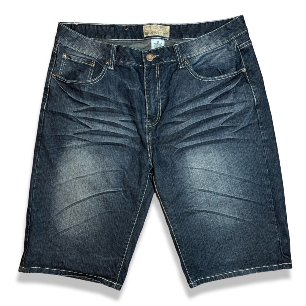 Y2K Ecko Baggy Jean Shorts